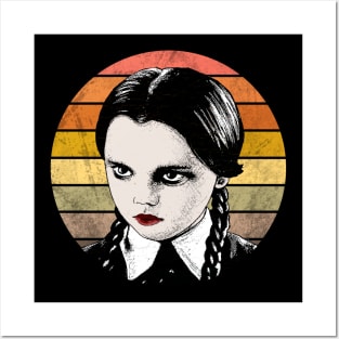 Wednesday Addams Posters and Art